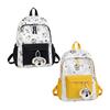 Schulstil Cartoon Rucksack für Teenager Mädchen Strapazierfähige Wasserdichte Schultasche Mit Laptopfach