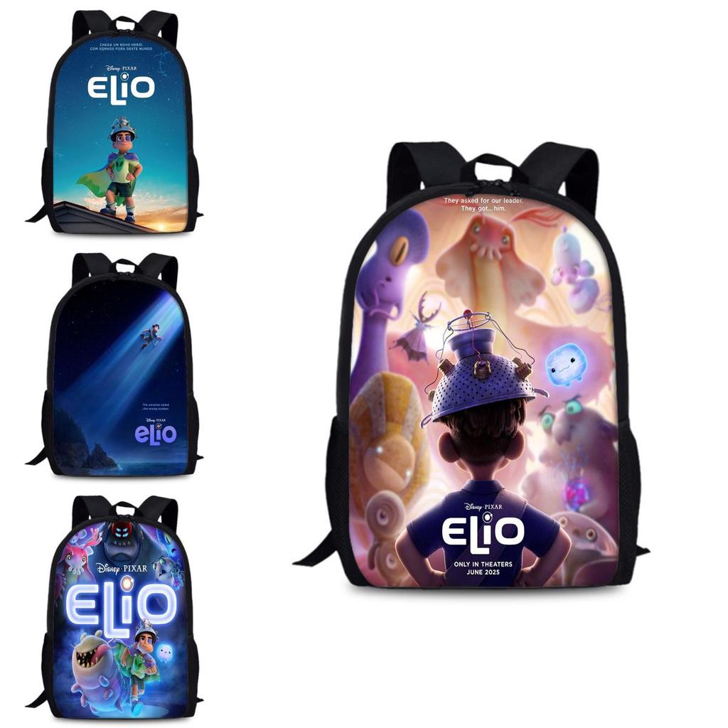 Anime Cartoon Print Oxford Backpack Breathable Design School Essentials For Students Teens Gift