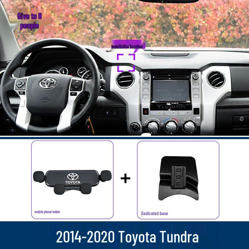Uchwyt na telefon do konsoli Toyota Tundra 07-23, Uchwyt antywstrząsowy