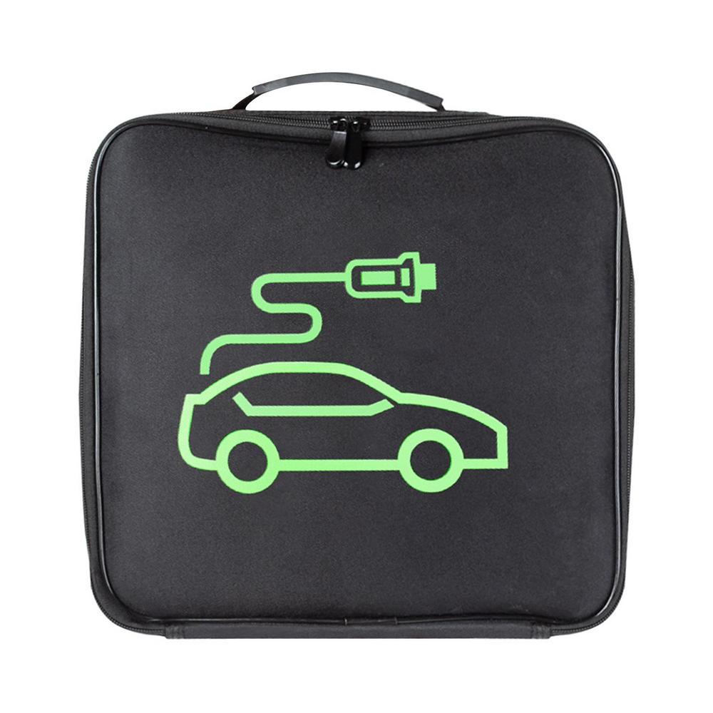 Car Charging Cable Storage Bag Electric Vehicles Storage & Organizer For Cable Cords Hoses Fire Retardant EV Charging Cable Bags