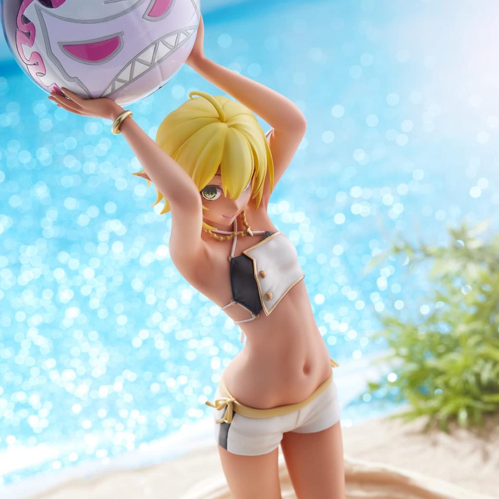 UNION CREATIVE "Overlord" Aura Bella Fiora So-bin Ver. Non-scale PVC & ABS Painted Finished Figure, Yellow, Total Height Approximately 320mm (body 260