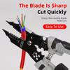 Electrical Wire Strippers Multifunctional Winding Wires Cable Crimper Wire Clippers Portable Professional Wire Crimping Tool