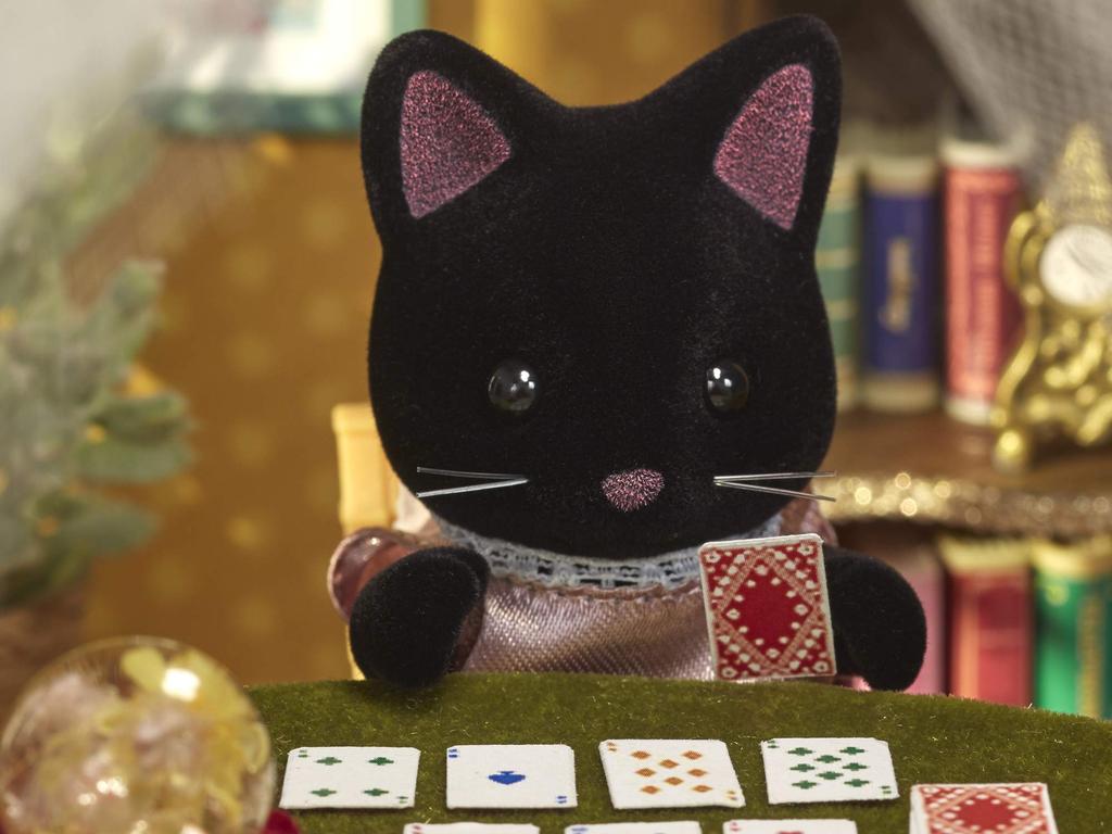 Sylvanian Families Dolls Sky Cat ST Mark Certified Toy Dollhouse for Ages 3 and Sylvanian Families by Epoch [Starry Family] FS-38 Up,