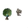 Elegant Animal Sculpture Collection Featuring Peacock And Owl Statues for Bedroom Office Living Room