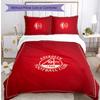 Set Biancheria da Letto Stampato Aberdeen FC 3 Pezzi Copripiumino Traspirante con Federe Biancheria da Letto Decorativa per Camera da Letto Casa