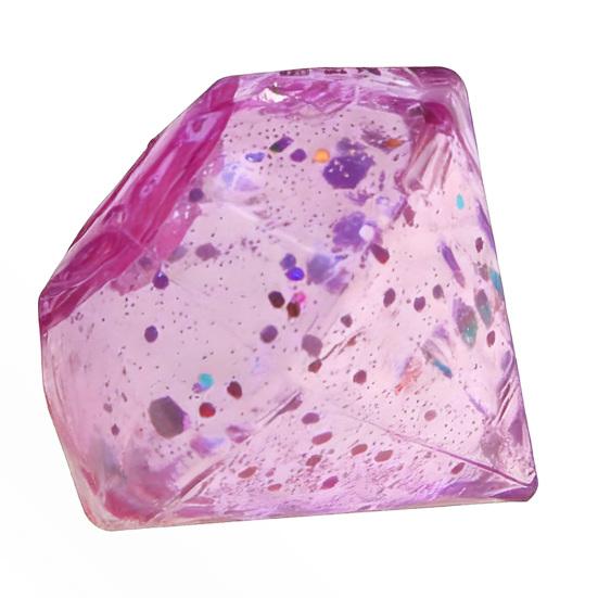 

Блестящая Прозрачная Игрушка-Сжималка со Стразами Снятие Тревоги Сенсорная Игрушка со Стразами Медленно Поднимающаяся Игрушка от Стресса Подарок для Студентов Офисных Работников розовый