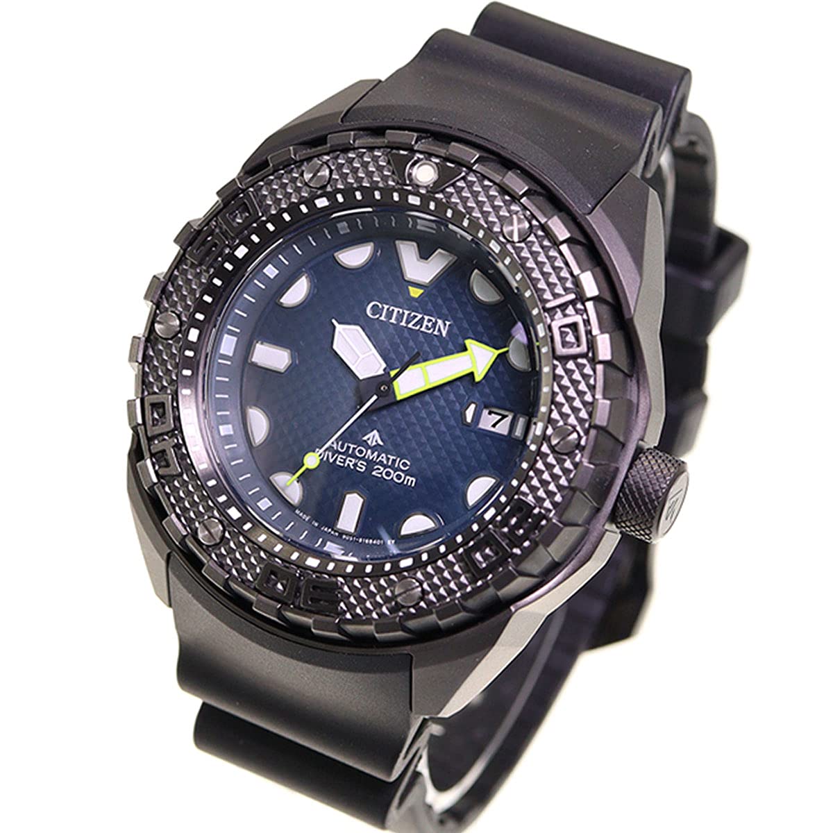 

Wristwatch PROMASTER Mechanical MARINE Series Diver Mechanical Black [Citizen] (/Business/Waterproof/Magnetic Shield/) NB6005-05L Men s чорний