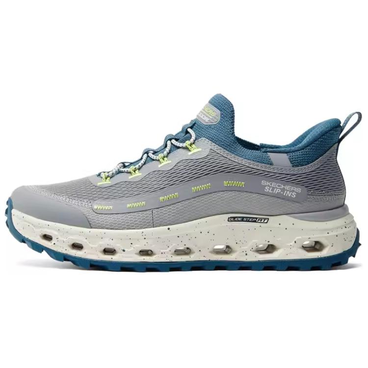 Skechers Outdoor Мягкие Удобные Низкие Повседневные Кроссовки Женские Серый Синий 180056-GYBL 36