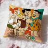 Cartoon F-Flintstones Kussenhoes Premium Comfort Omkeerbare Kussenhoes - Twee-in-één Ontwerp voor Elke Kamer & Auto-interieur