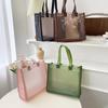 Waterproof Transparent Handbags Durable Reusable Bags  Apparel Stores