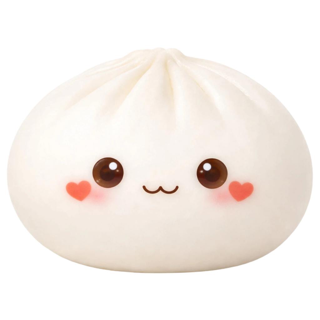 Large Dumpling Stress White Cute Toys Dumplings Anxiety Soft Decompression Dough Bun Sensory Toy For Anxiety Relief Adults&Kids