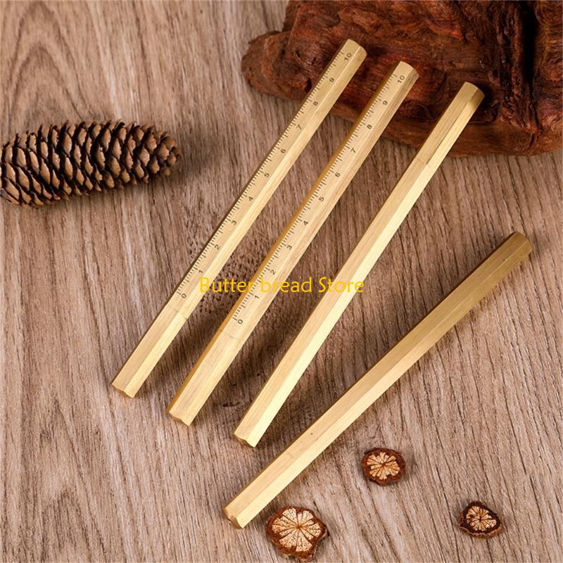 W89C Metal Gel Pen with Scale Ruler Business Pen Guest Pen for Wedding