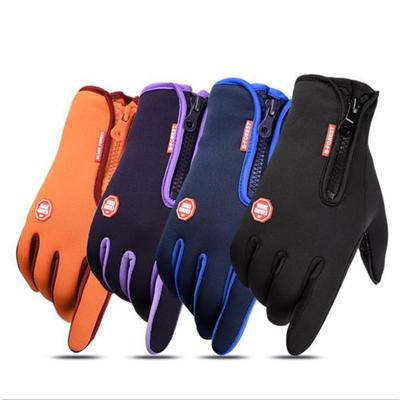 Outdoor Sports Gloves, All Finger, Autumn and Winter Gloves, Touch Screen, Anti Slip, Waterproof, Windproof, Brushed Warm, Skiing, Mountaineering,