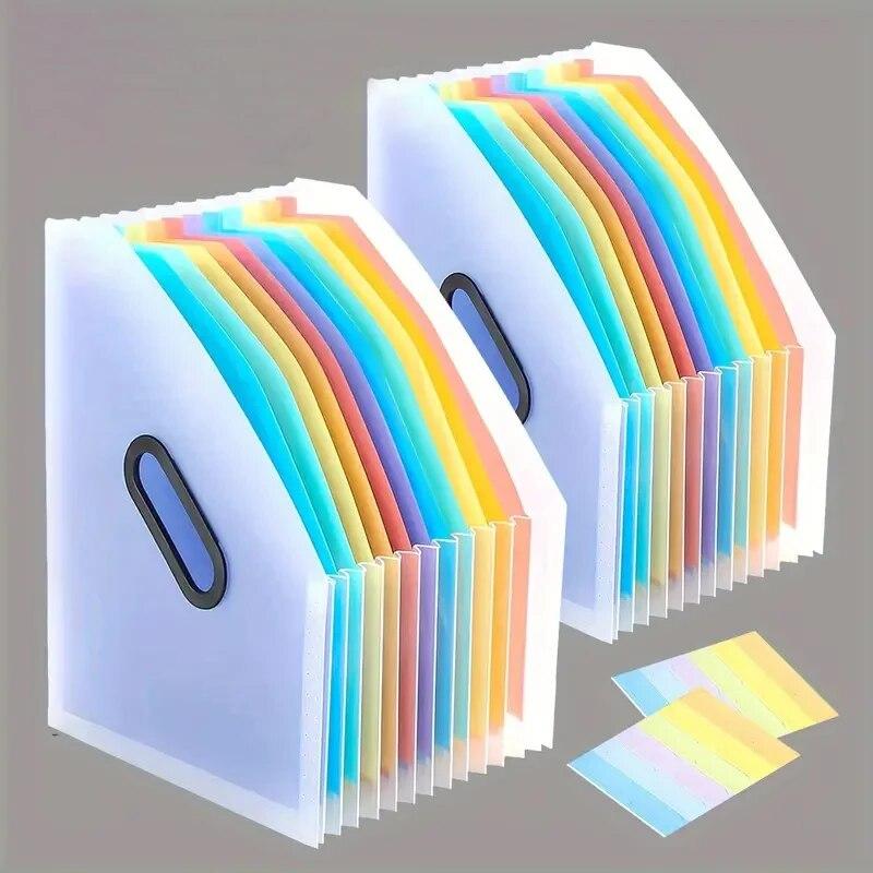 1 dosar vertical portabil, geantă extensibilă pentru organe, organizator de hârtie cu mai multe straturi specific pentru studenți, fișiere de birou disponibile