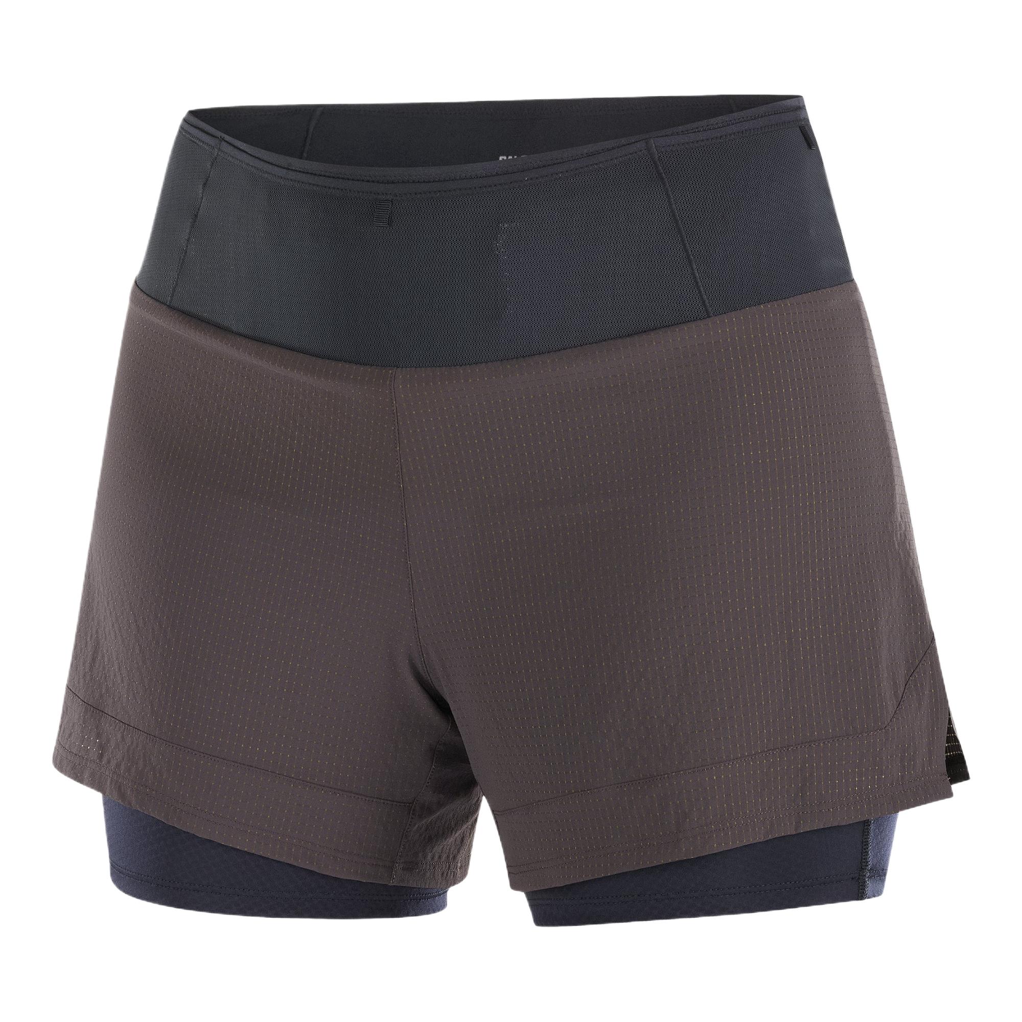 

Salomon Comfortable Versatile Commuting Casual Shorts Women shorts Coffee-Bean LC2438300 S