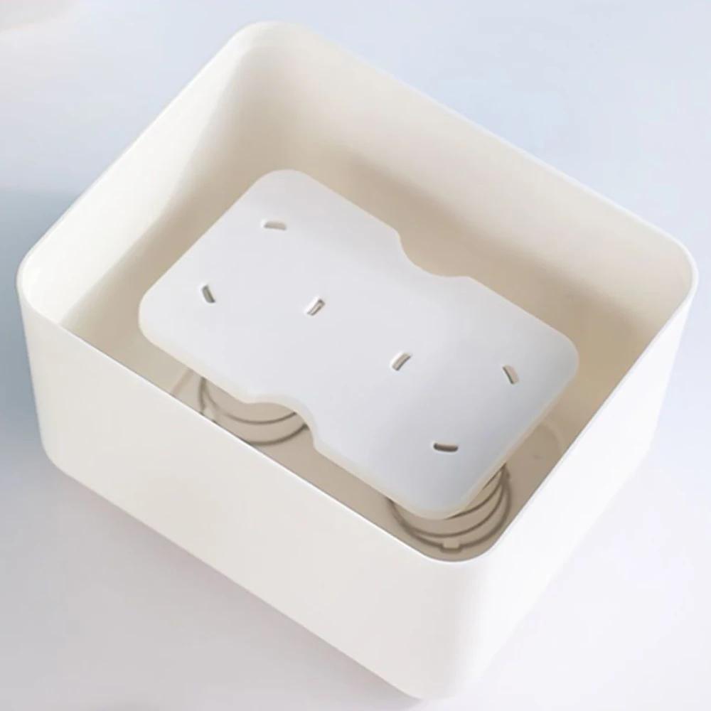 Tissue Box Tissue Dispenser Spring Automatic Lift Spring Loaded Tissue Box Office Home Kitchen Toilet Bracket Kitchen Organizer