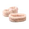 1/2/3pcs Bow Headband Wristband Set Towel Elastic Soft Washing Face Shower Make Up Yoga Sports Skincare Headband For Women Girls