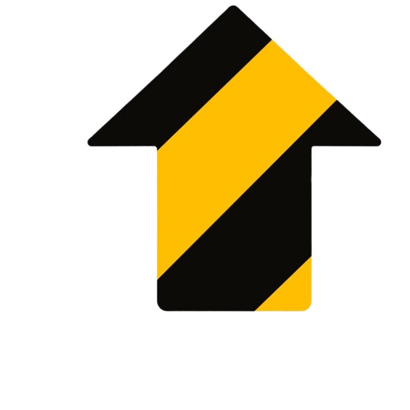

Haogongbang 5S/6S Safety Management Arrow Floor Stickers (10-pack, 76x70mm)