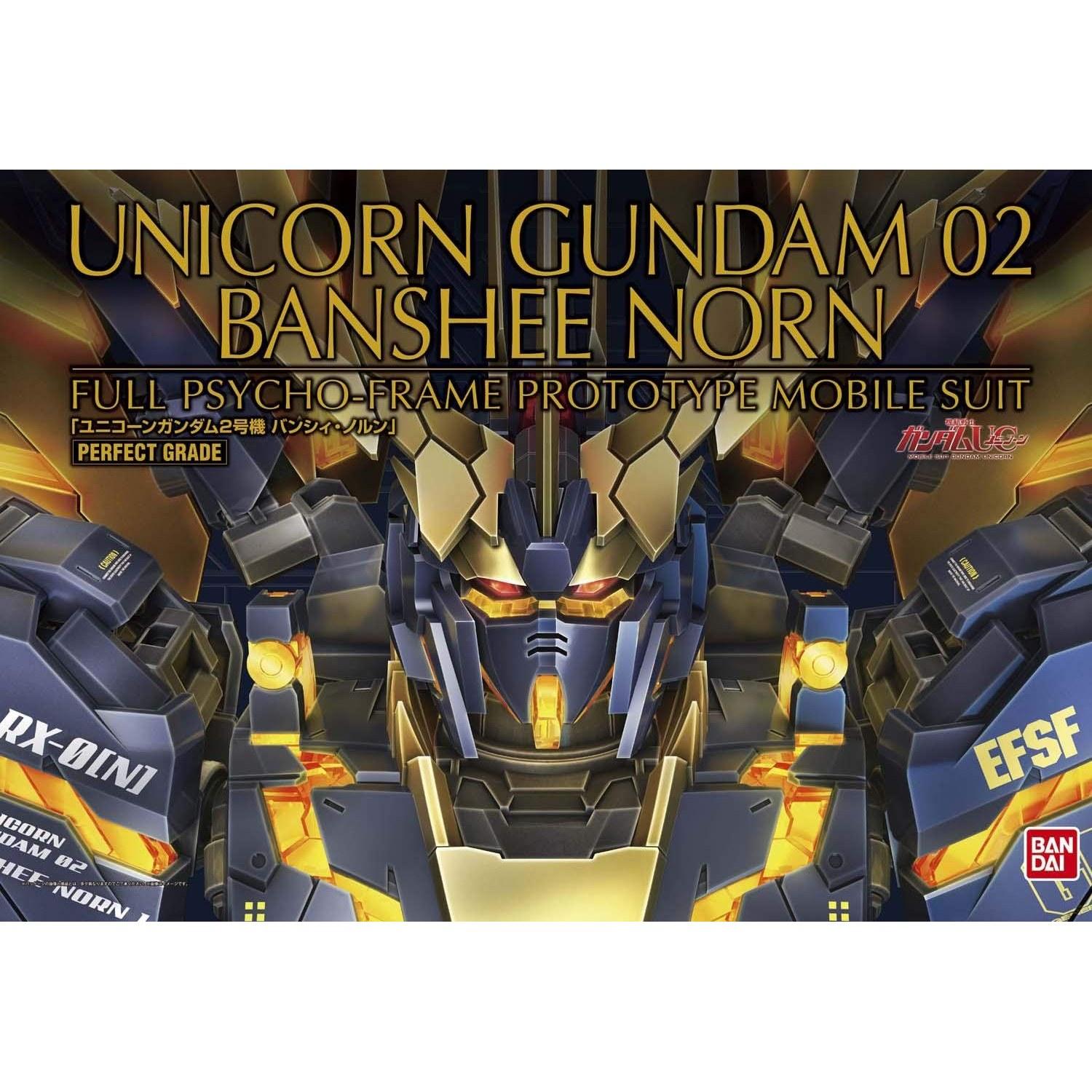 

PG Mobile Suit Gundam UC RX-0N Unicorn Unit 2 Banshee Norn 1/60 Scale Colored Plastic Model
