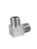 1 Stück Hochdruck 1/8" 1/4" 3/8" 1/2" 3/4" 1" Innengewinde Außengewinde Winkelstück 90 Grad Kupplung 304 Edelstahl Rohrfitting Wasser Gas
