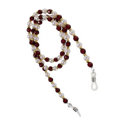 Brillenkette Brille Vintage Stil Perlenkette Brillenband