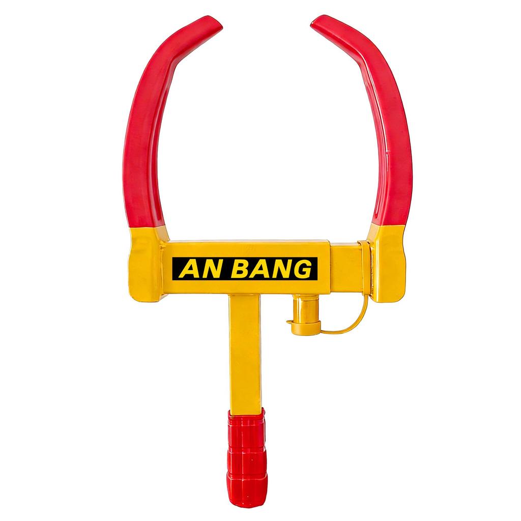 Retractable Universal Car Tire Lock Anti-theft Bull Horn Pliers