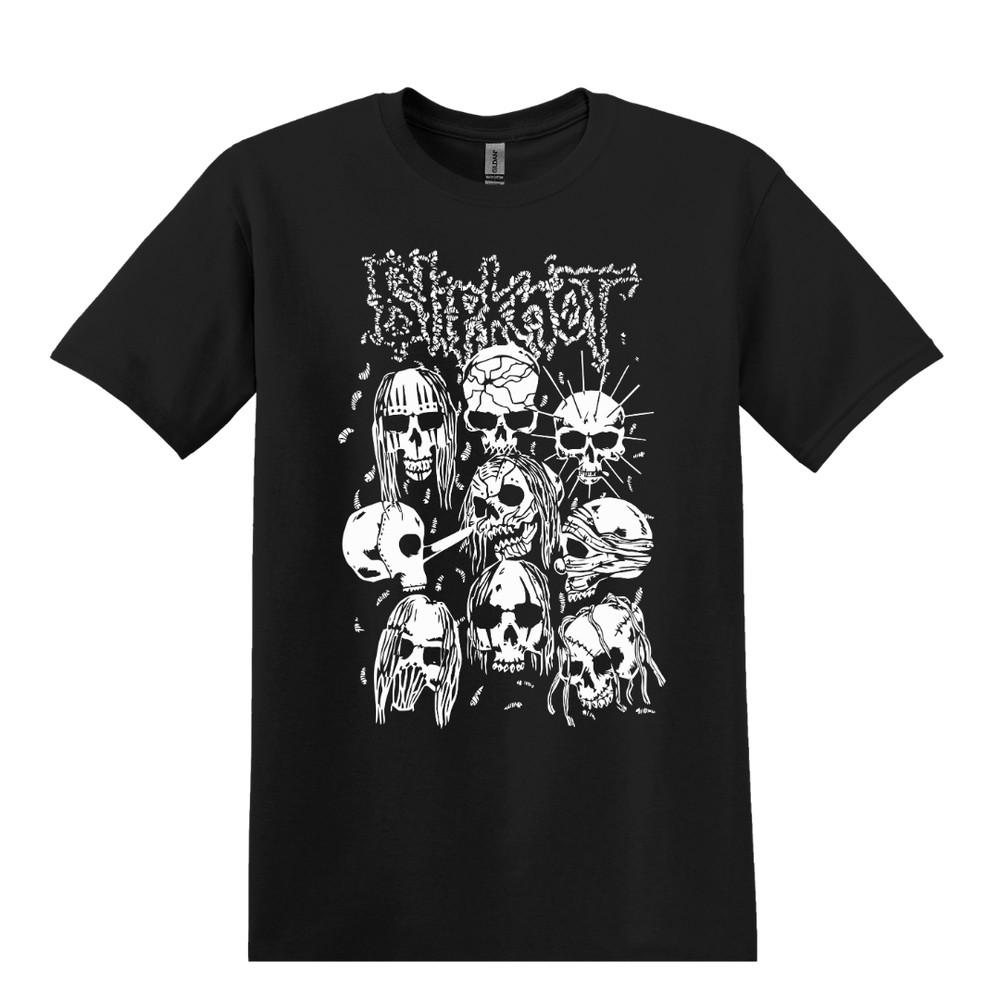 Slipknot Metal Band Tshirt Black S3XL Unisex T-Shirt M