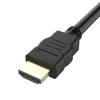 2Pcs/Set RCA Cable HDMI-compatible Male to 3RCA PVC 3 RCA to SCART Adapter for TV