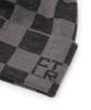 Eondeokeonteulol Winter Plaid Beanie Beanie / Checkerboard / Dark Smog