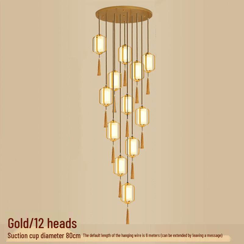 Chinese Zen Style Single Head Pendant Light for Restaurant, Bedroom, Tea Room, Corridor, and Dining Room