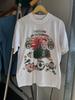Mexicano Graphic T-Shirt White Featuring a Soccer-themed Design Reprint BTH361