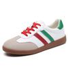 Women's Plus Size Retro Colorblock Sport Sneakers - White, Sizes 35-44