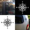 NSWE Πυξίδα Μοτοσυκλέτα Αυτοκίνητο-Στυλ Οχήματος Σώμα Παράθυρο Αυτοκόλλητα Διακόσμηση
