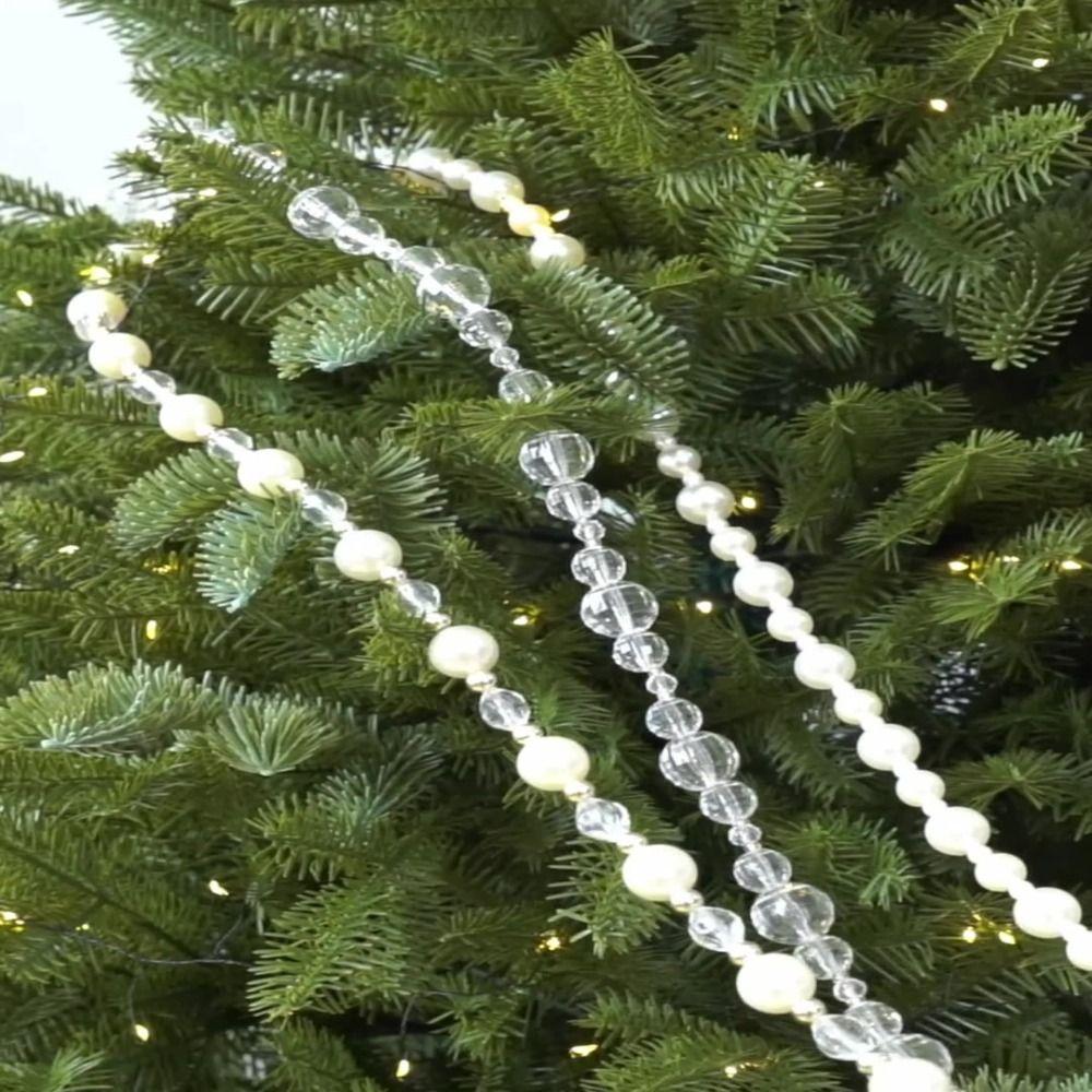 Decorative Bead Chain Christmas Bead Garland Tree Bead Garland  Christmas Tree Decor