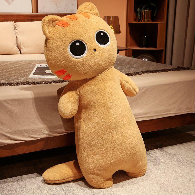 Purr-fect Soft Cat Plush Pillow Toy Decoration Gift For Kids Bedroom Sofa