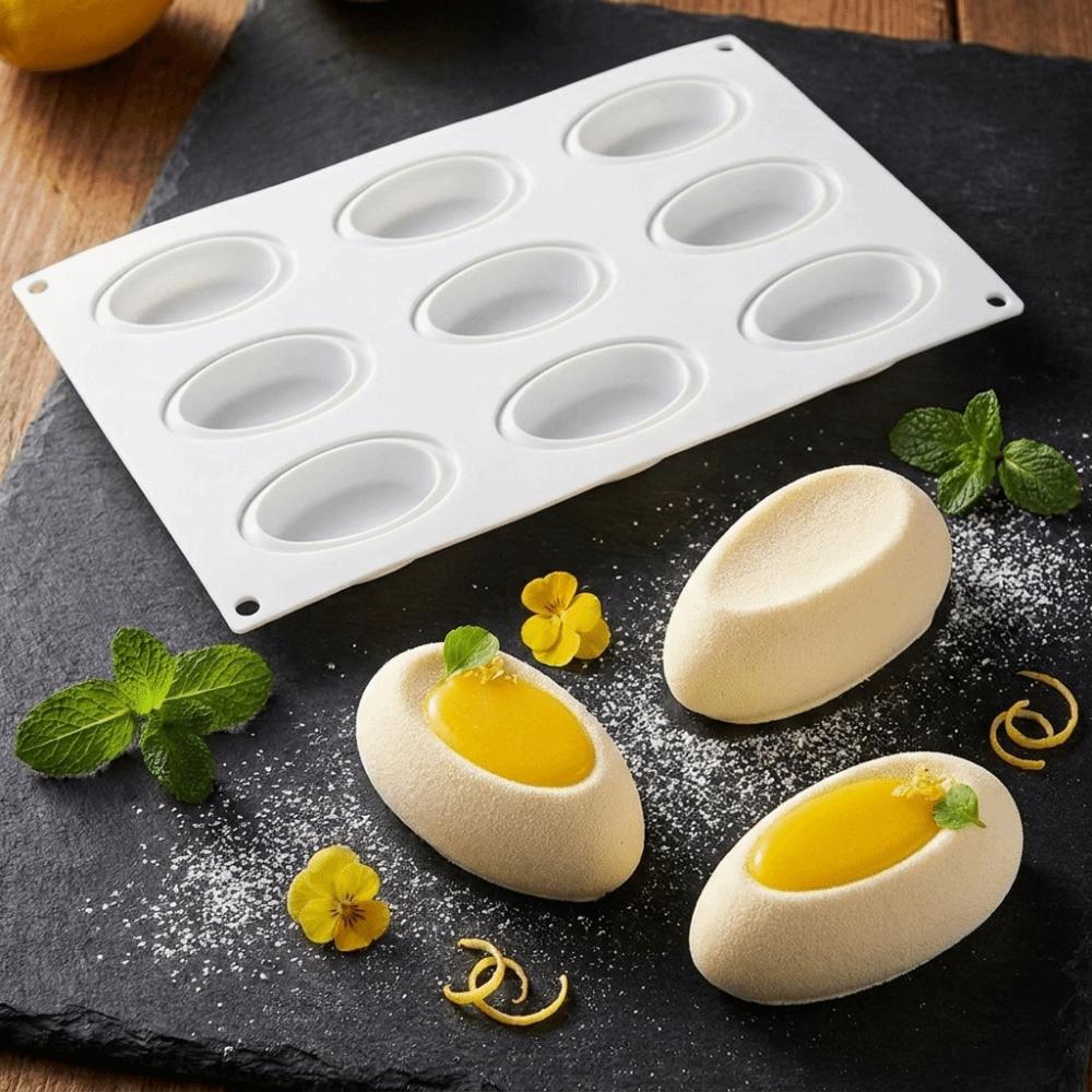 Waterdrop Shape Cake Mold Flexible Dessert Mold Easy To Clean Chocolate Mold Mousse Cake Making