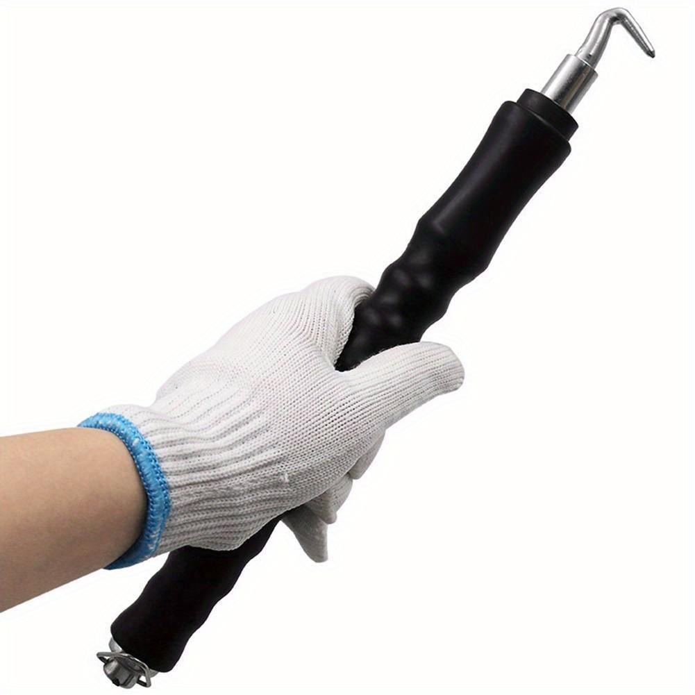 

Полуавтоматический инструмент для намотки арматуры на строительной площадке, клещи для завязывания проволоки, инструмент для натягивания стальной проволоки, крюк для обвязки стальных прутков чёрный