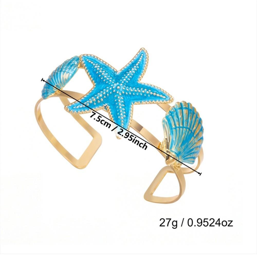 Bohemian Open Arm Bracelet Gold Color Opening Bracelet New Upper Arm Bangles Women