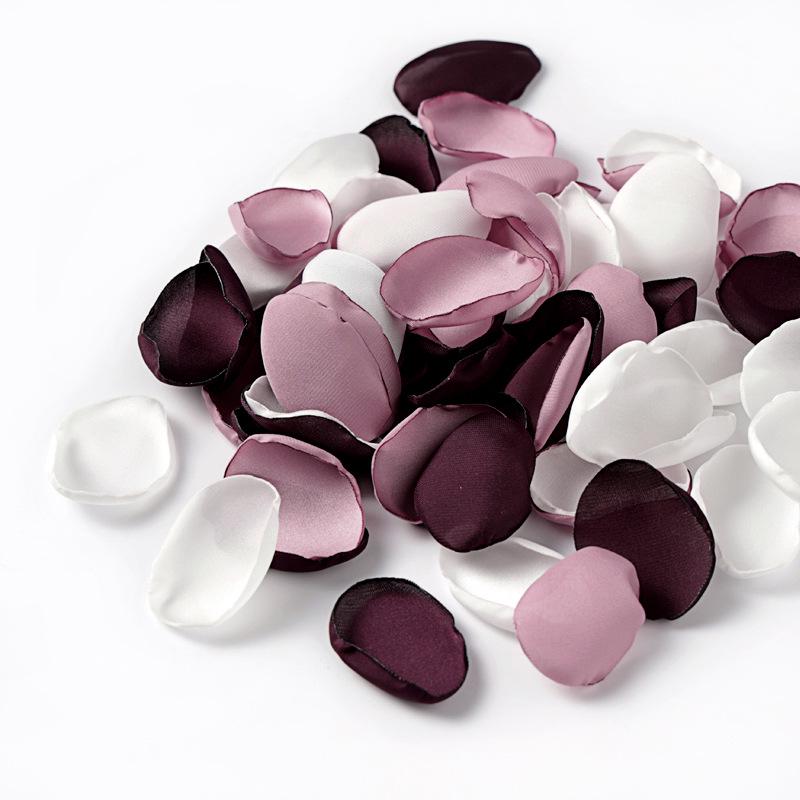 Silk Rose Artificial Flowers - Baked Edge & Burned Petals for Wedding, Valentine's & Party Decor