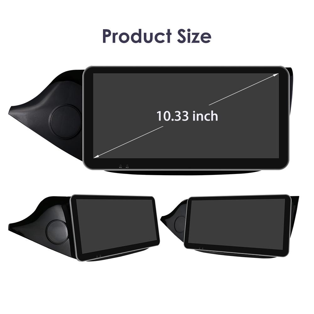 10.33-inch Android Navigation System with GPS, Bluetooth, and Wireless CarPlay for 2012-2016 Kia CEED
