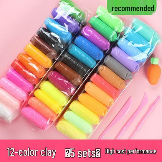 36 Color Play Dough & 24 Color Modeling Clay - Buy 1 Get 1 Free DIY Craft Set for Kids