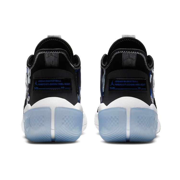 Air Jordan React Elevation PF 'Fractal Pattern - Black Racer Blue' Men's CK6617-004
