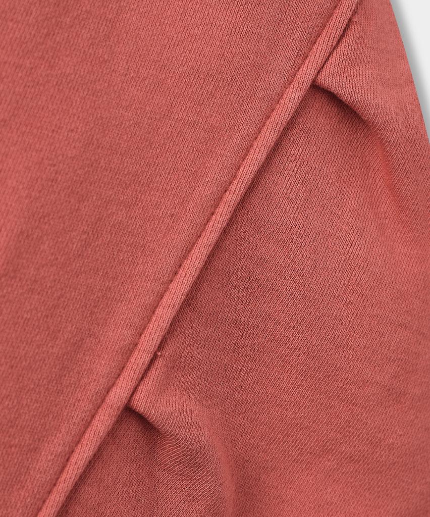 Dimitri Black Asi Four Seasons Essentials Zip-Up Hoodie_Crop Pigment Red