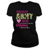 Proud Army Mom TShirt Army Mom Gifts Birthday Christmas Womens T Shirt