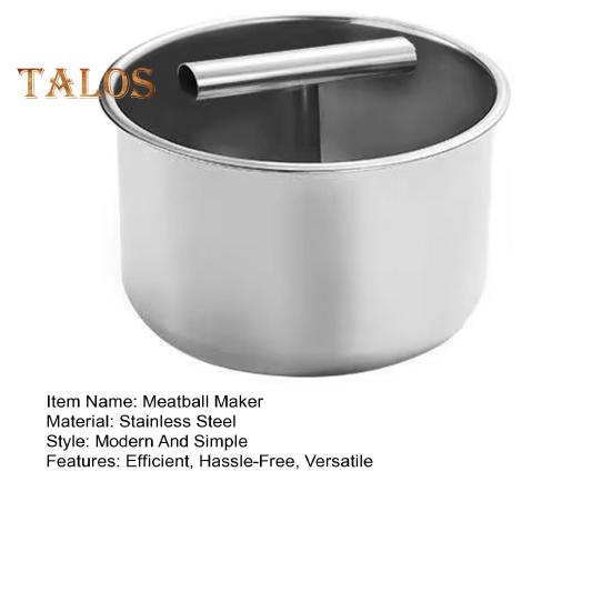 Mașină de fabricat chifteluțe din oțel inoxidabil 6/12 bile Mașină manuală de fabricare a chiftelelor de bucătărie extrudată presă pentru fabricarea de chifteluțe.