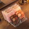 Acrylic Makeup Eyeshadow Palette Organizer Transparent Bathroom Countertop Vanity Cabinets Cosmetics Holder Multi-functional Storage Rack