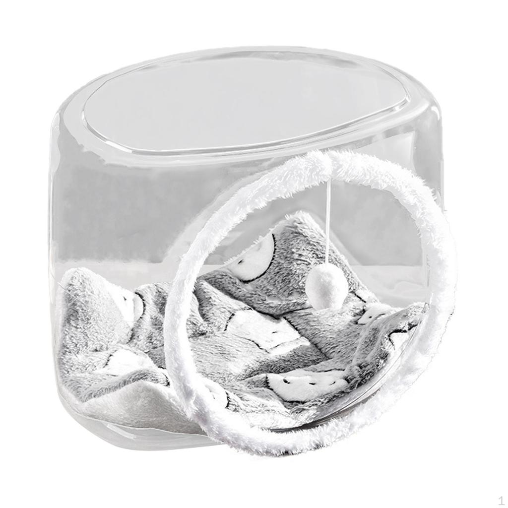 Capsule Cat Bed for Indoor Use with Activity Ball And Cozy Nest Cats Rabbits