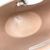 GUCCI 511261 Bucket Bag Logo Laundry Bag Bag Hand Bag rubber Beige
