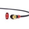 [Official Japanese Product] LEZYNE ABS1 PRO F PUMP HOSE STD High Pressure Bicycle Floor Pump Hose, Red, Compatible with all LEZYNE High-Pressure Floor