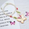 Guofeng ceramic butterfly Chinese high-value niche necklace collarbone chain summer travel source